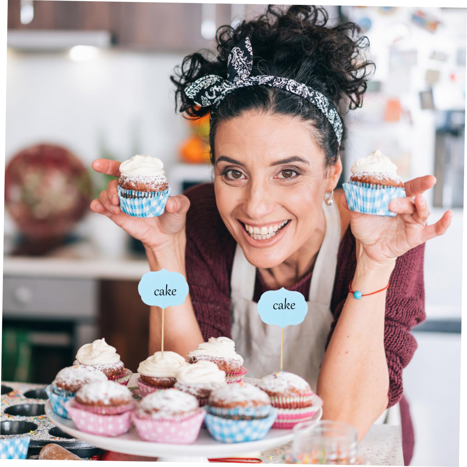 Amazon.co.jp: COHEALI 24個 る食 フード 餐用チーズ ケーキ 用の ゃれ